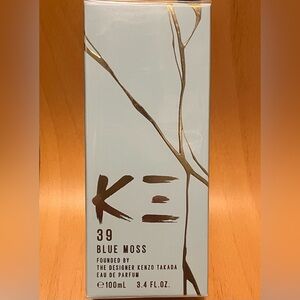 Kenzo Takada 39 Blue Moss Perfume 100mL 3.4 FL.OZ.  SEALED